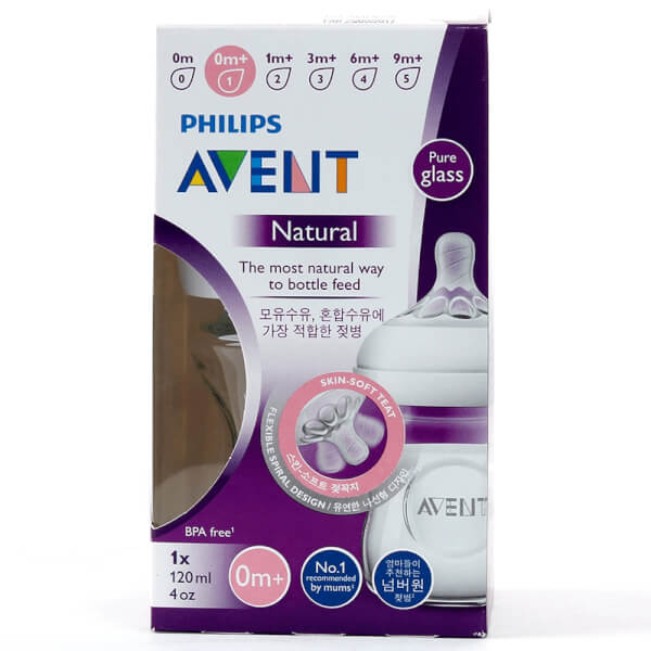Bình Sữa Philips Avent Thủy Tinh 120ML
