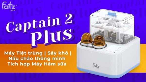Hâm Sữa - Tiệt Trùng & Sấy Khô Fatz Baby Captain 2 Plus