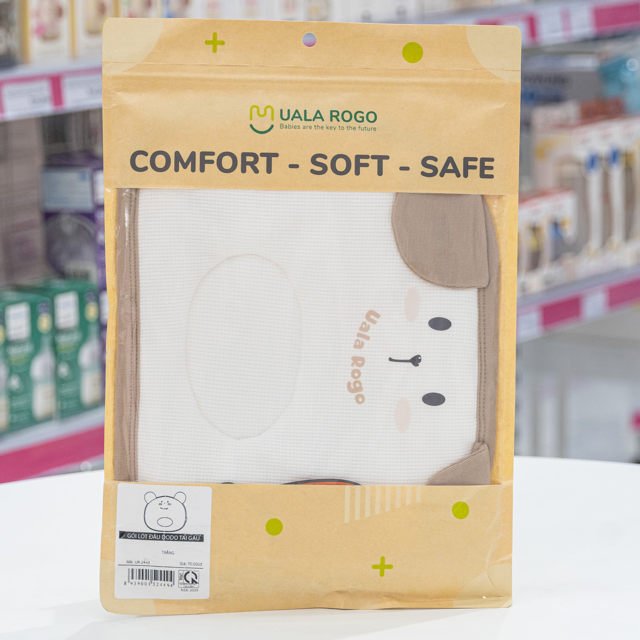 Gối Nằm Uala Lót Đầu UR 2449