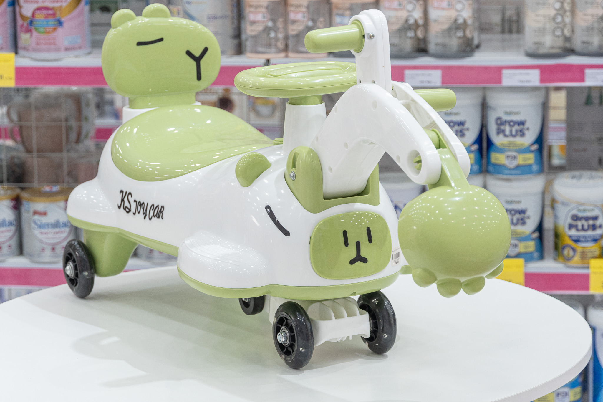 Xe Lắc OT Cẩu 2in1 Hình Thú