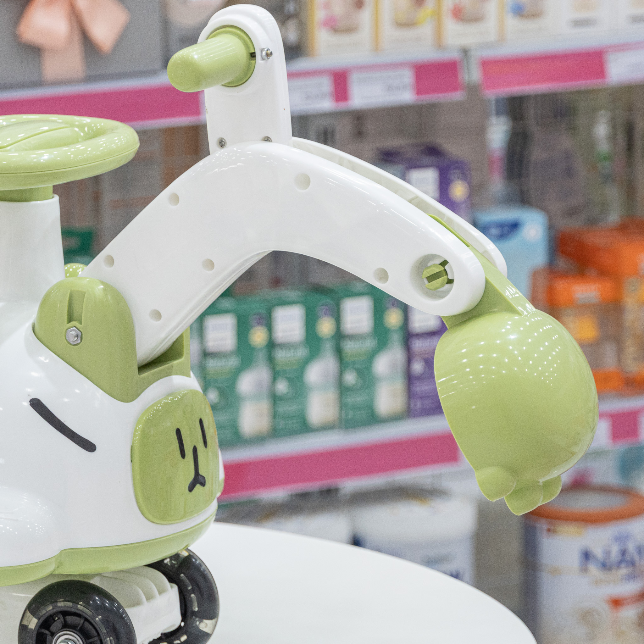 Xe Lắc OT Cẩu 2in1 Hình Thú