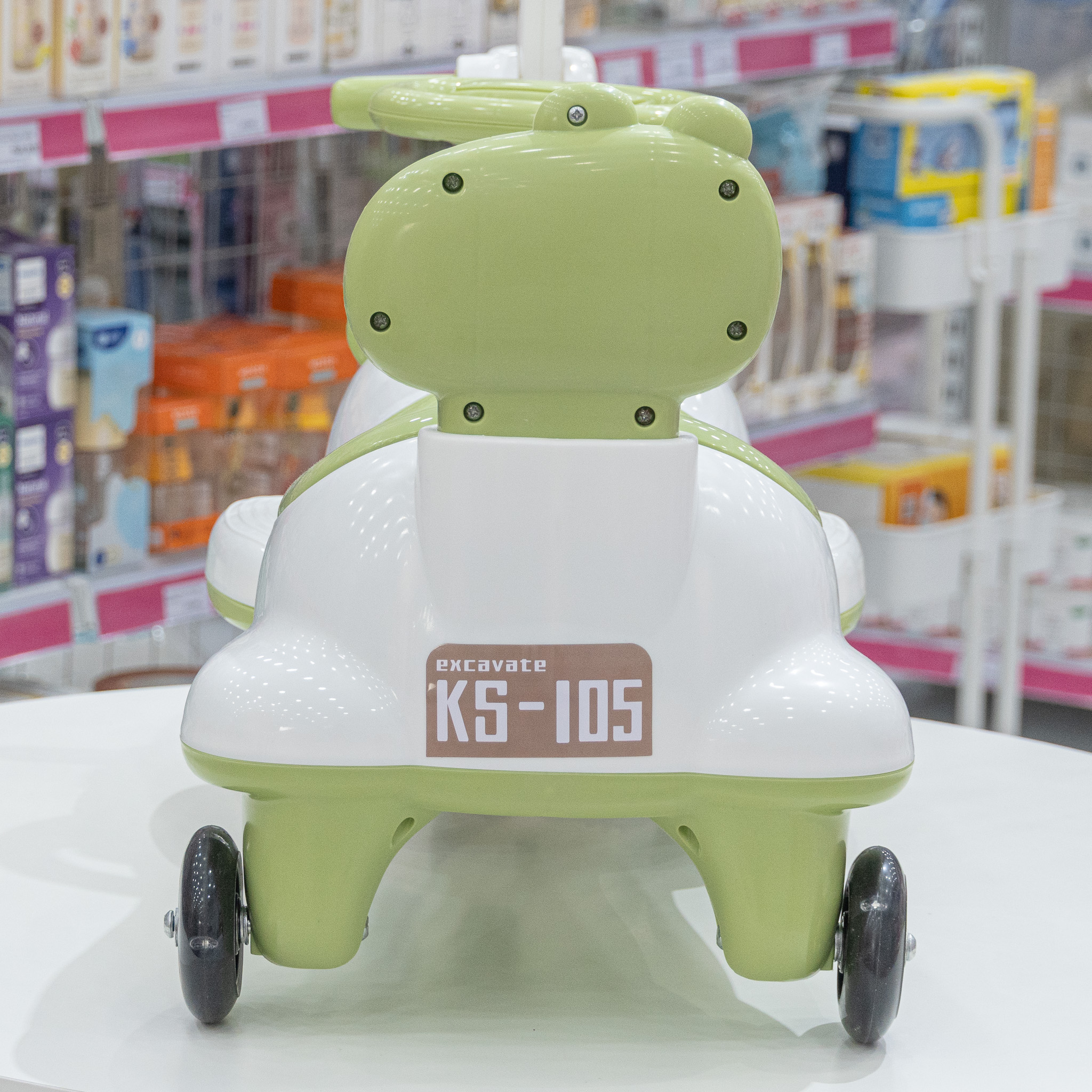 Xe Lắc OT Cẩu 2in1 Hình Thú