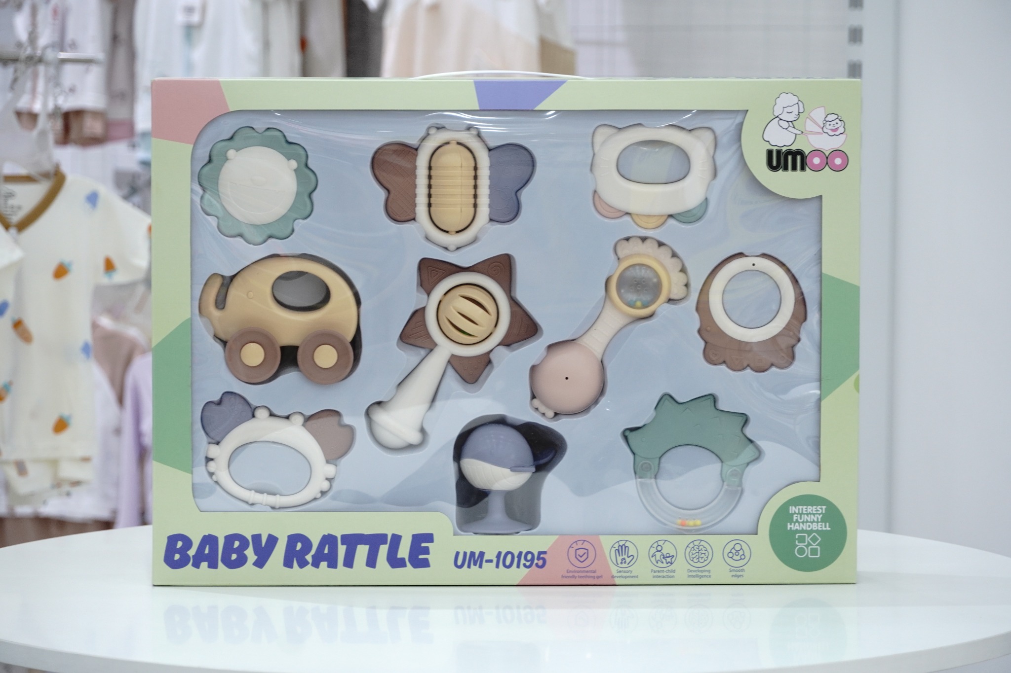 Xúc Xắc Umoo Động Vật 10 Món Um-10195