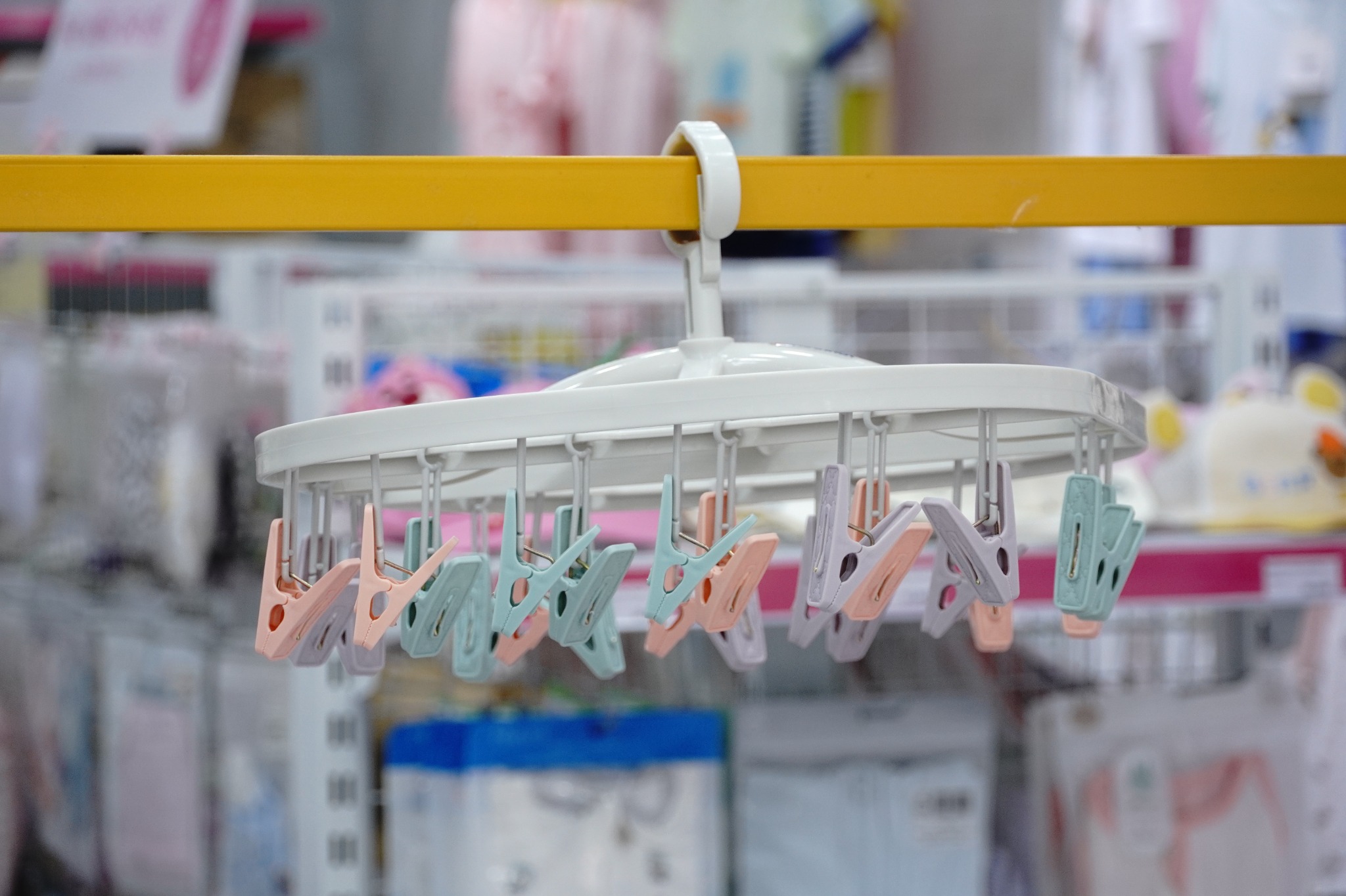 Giàn Móc Treo Việt Nhật Đa Sắc 24 Kẹp 2799