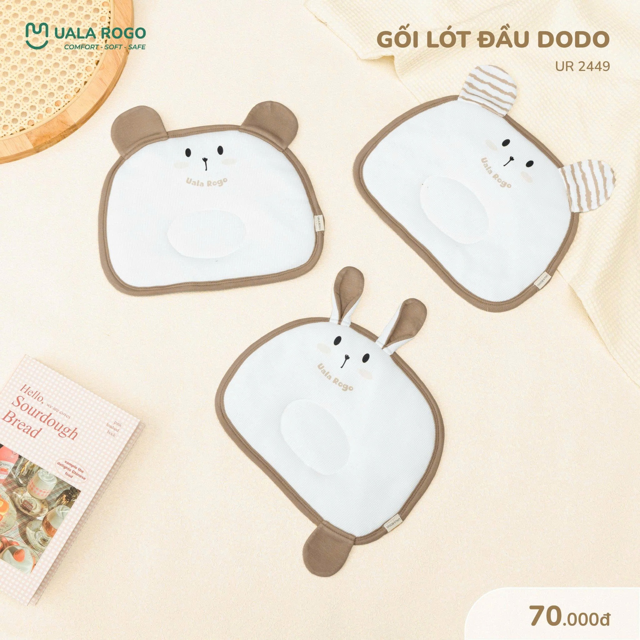 Gối Nằm Uala Lót Đầu UR 2449