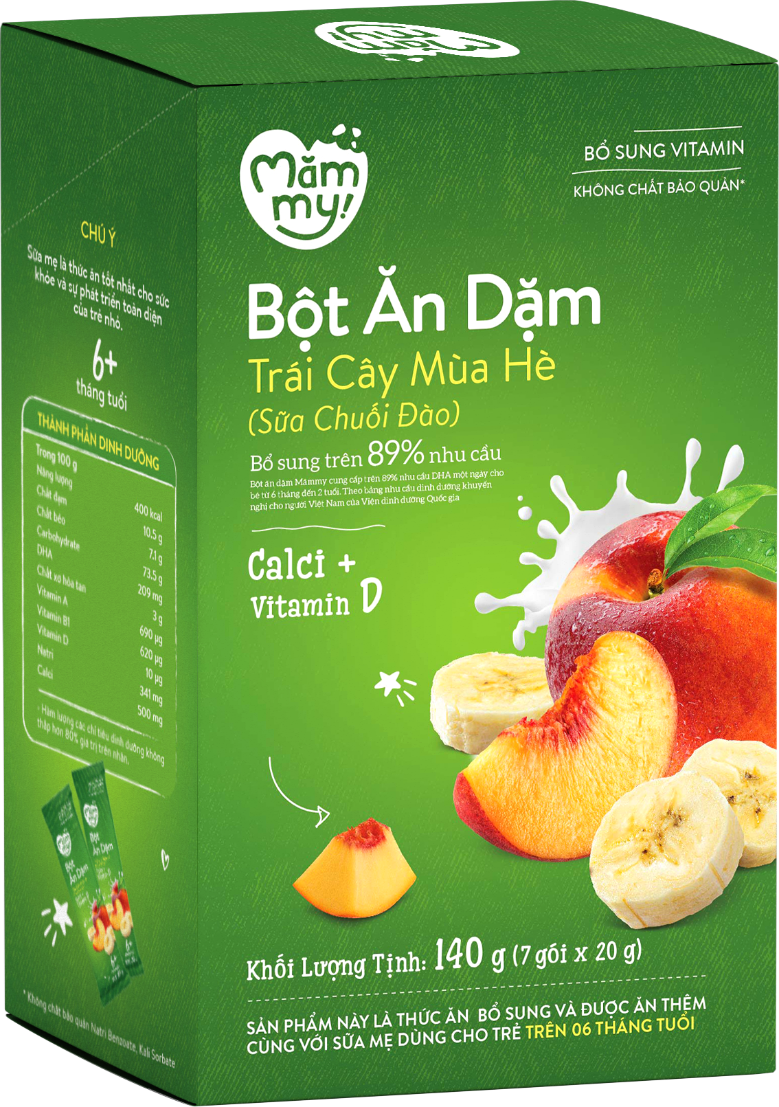 Bột Ăn Dặm Mămmy Trái Cây