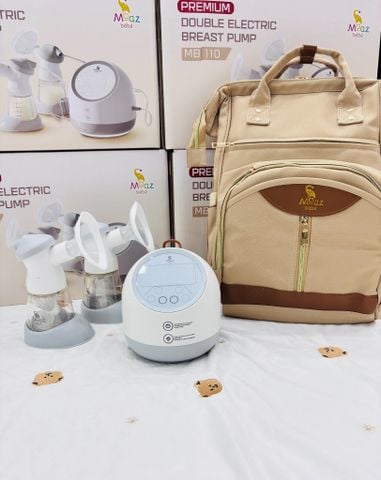 Máy Hút Sữa Moaz BeBe Điện Đôi MB 110