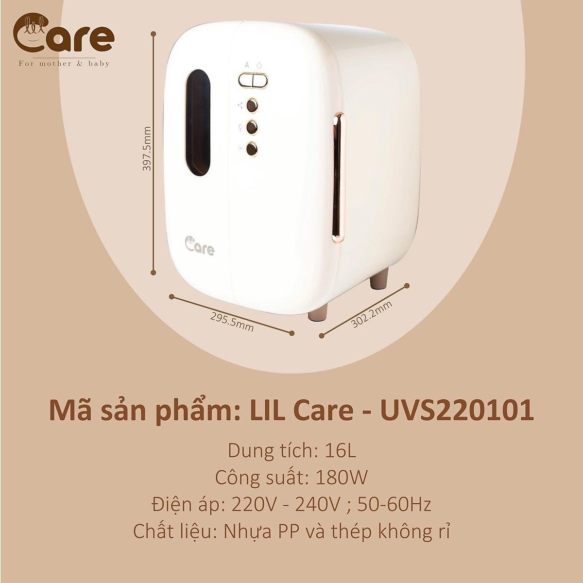 Máy Tiệt Trùng UV LIL Care & Sấy Khô