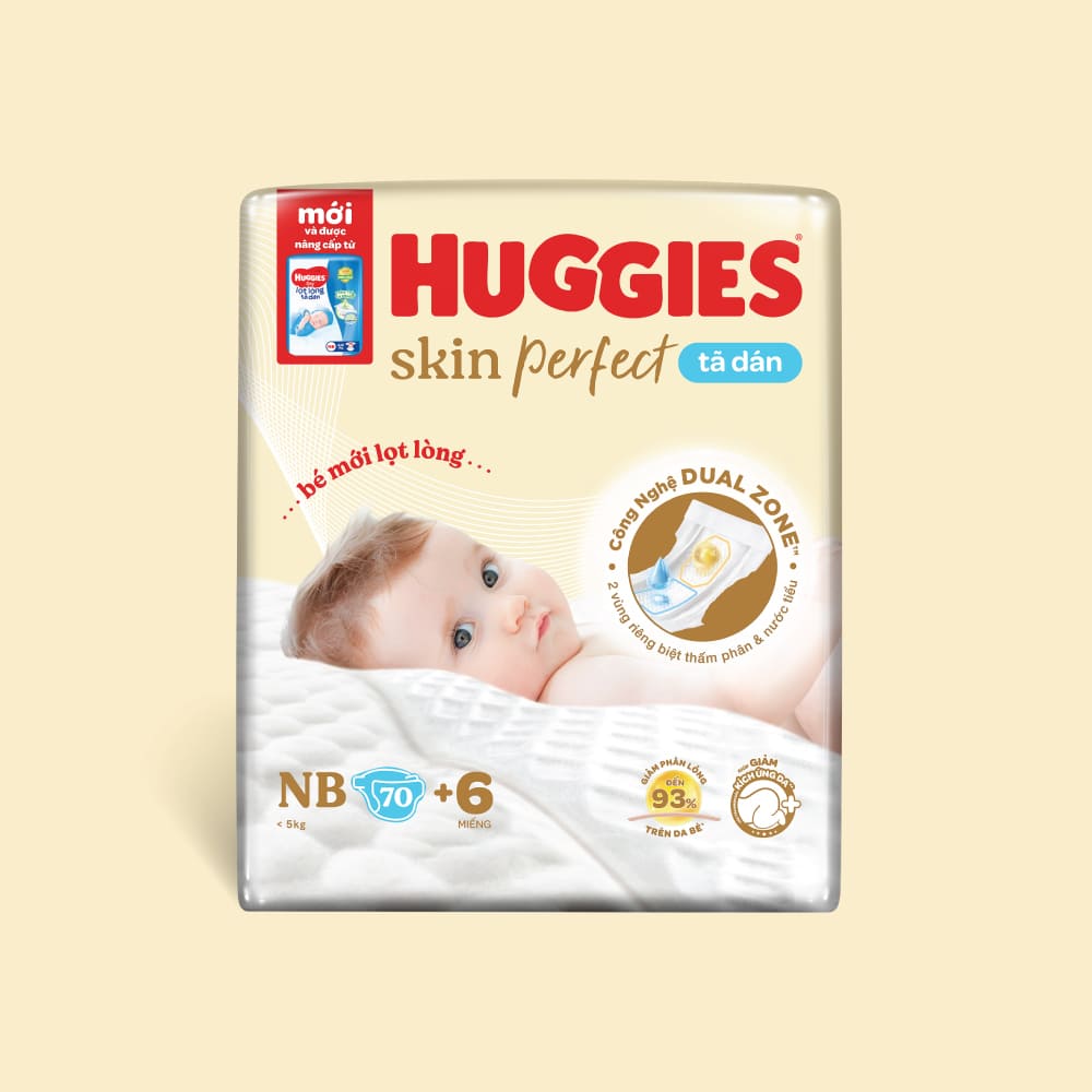 Tã Dán NB Huggies 70M