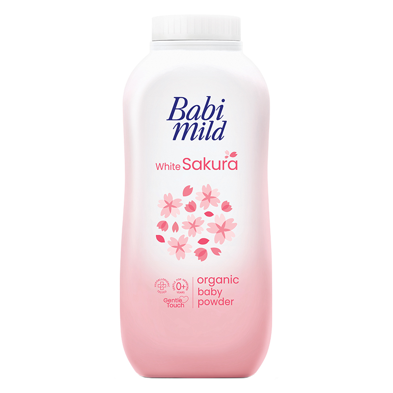 Phấn Rôm Babi Mild White Sakura 160G