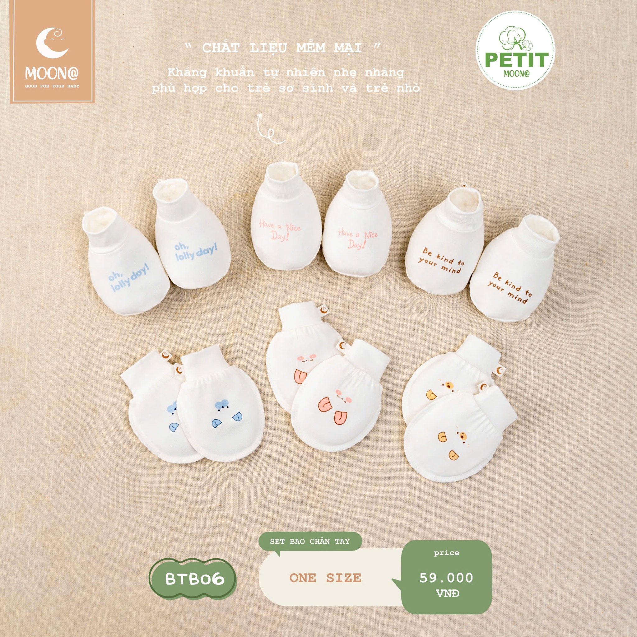 Bao Tay Chân Moon BTBC06