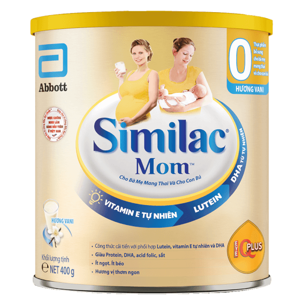 Sữa Bột Similac Mom Hương Vani 400G
