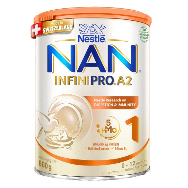 Sữa Bột Nan Infinipro A2 Số 1 800G
