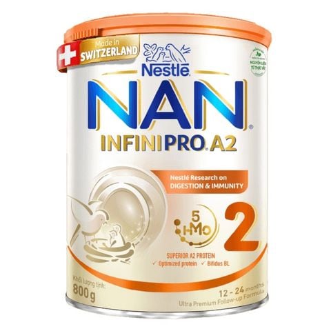 Sữa BộT Nan Infinipro A2 Số 2 800G
