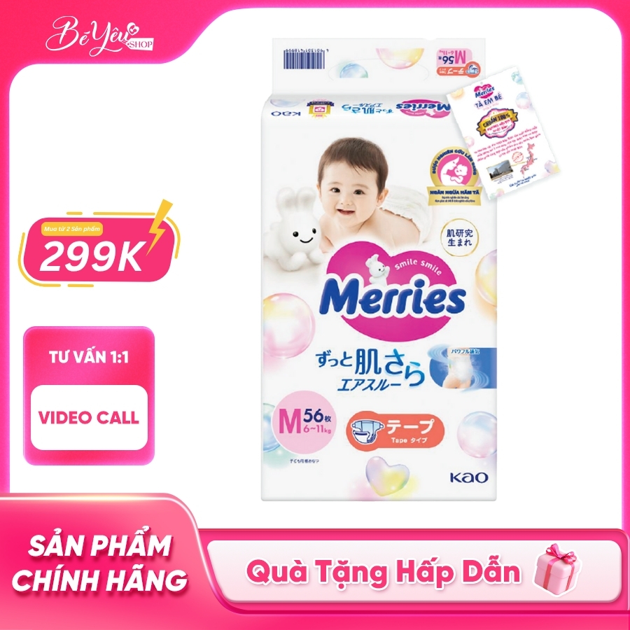 Tã Dán M Merries 52M