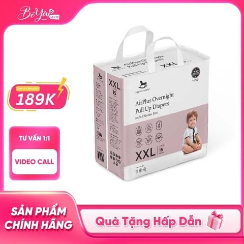 Tã Quần Applecrumby Đêm Mini Xxl 15M