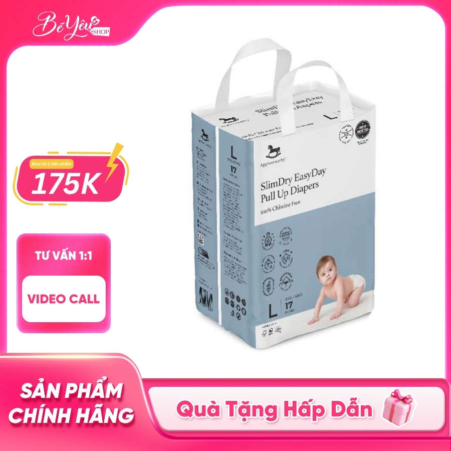 Tã Quần Applecrumby Ngày Mini L 17M