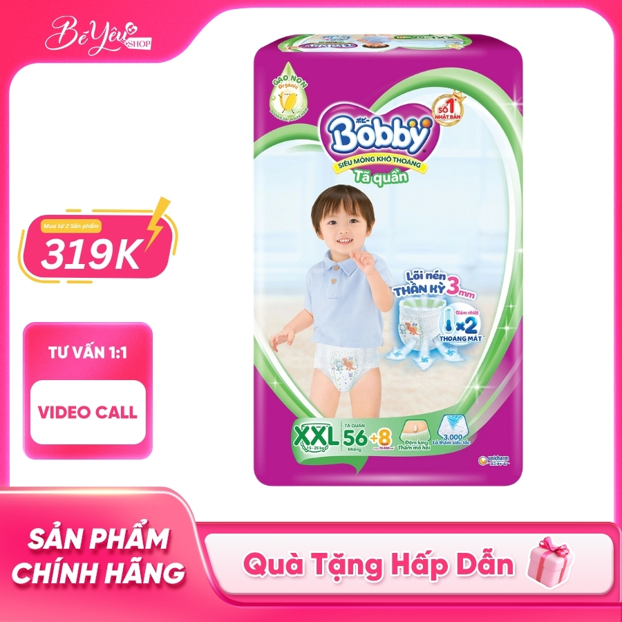 Tã Quần Bobby XXL 54M