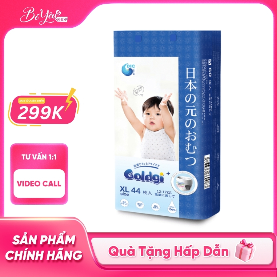 Tã Quần Goldgi  + XL 44M