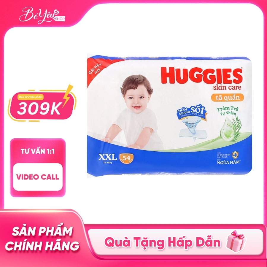 Tã Quần Xxl Huggies 54M