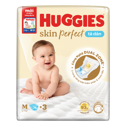 Tã Dán M Huggies 76M
