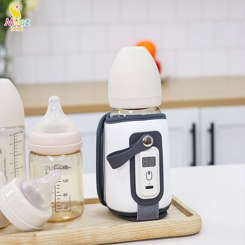 Giữ Ấm Bình Sữa Moaz Bebe Túi MB 067