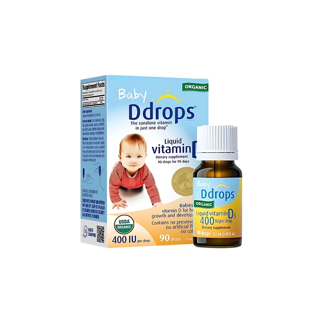 Vitamin Ddrops D3 Organic 400IU  0+