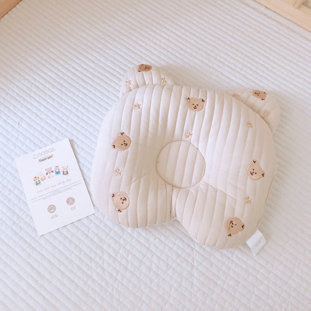 Gối Nằm Monona Tai Gấu Lõm MN039