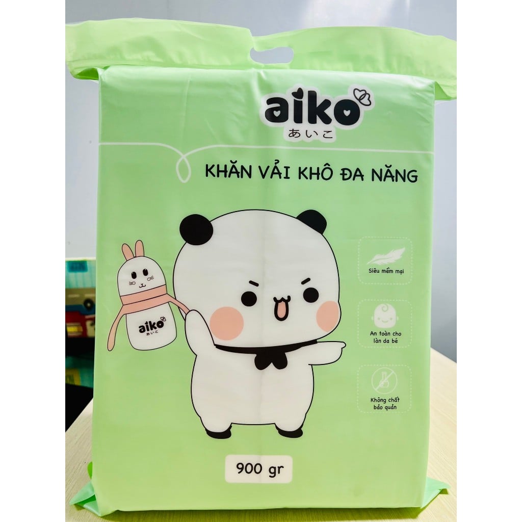 Khăn Vải Khô Đa Năng Aiko Bamboo 200T