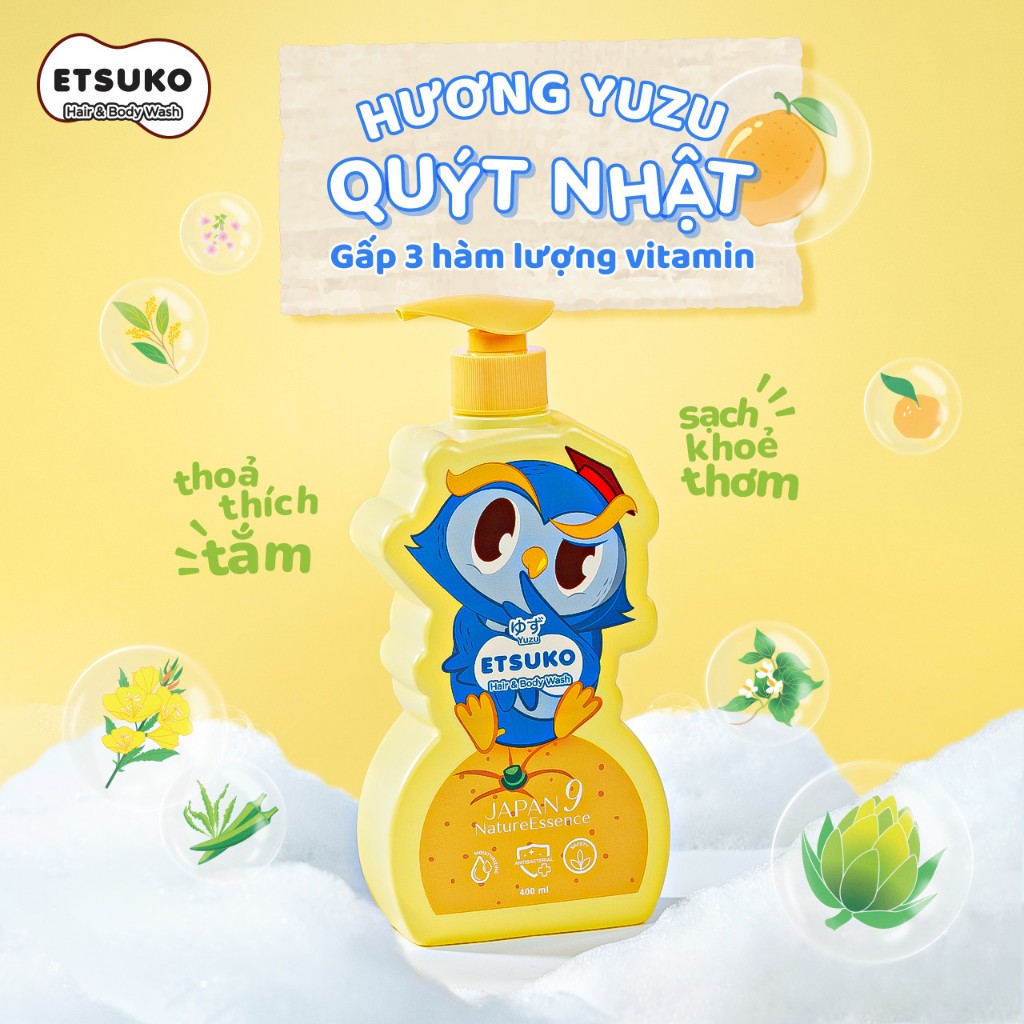 Tắm Gội Etsuko 400ML