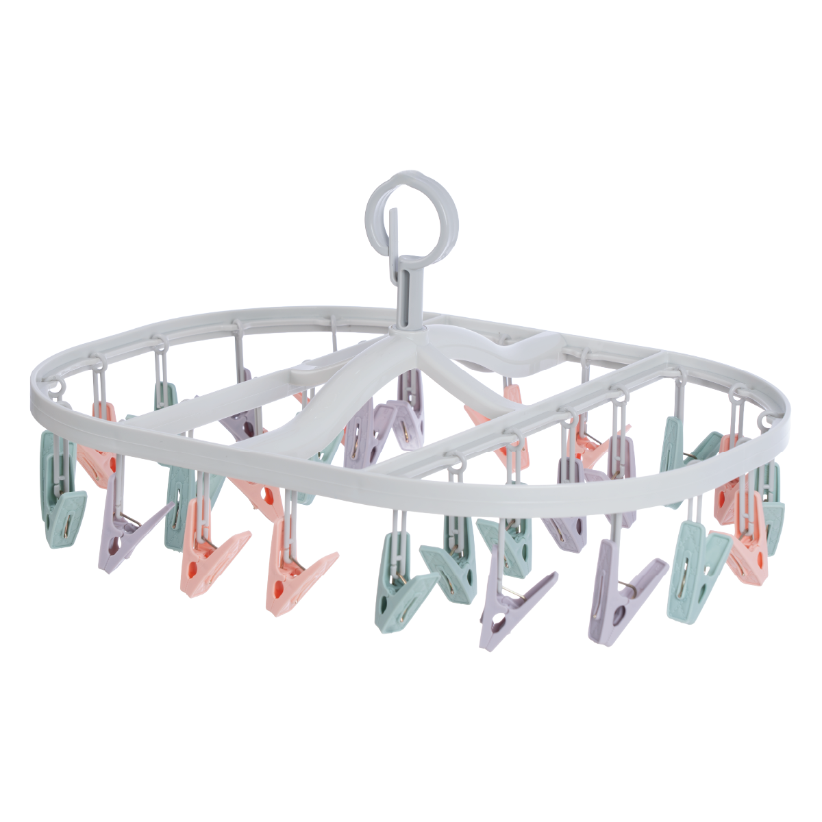 Giàn Móc Treo Việt Nhật Đa Sắc 24 Kẹp 2799