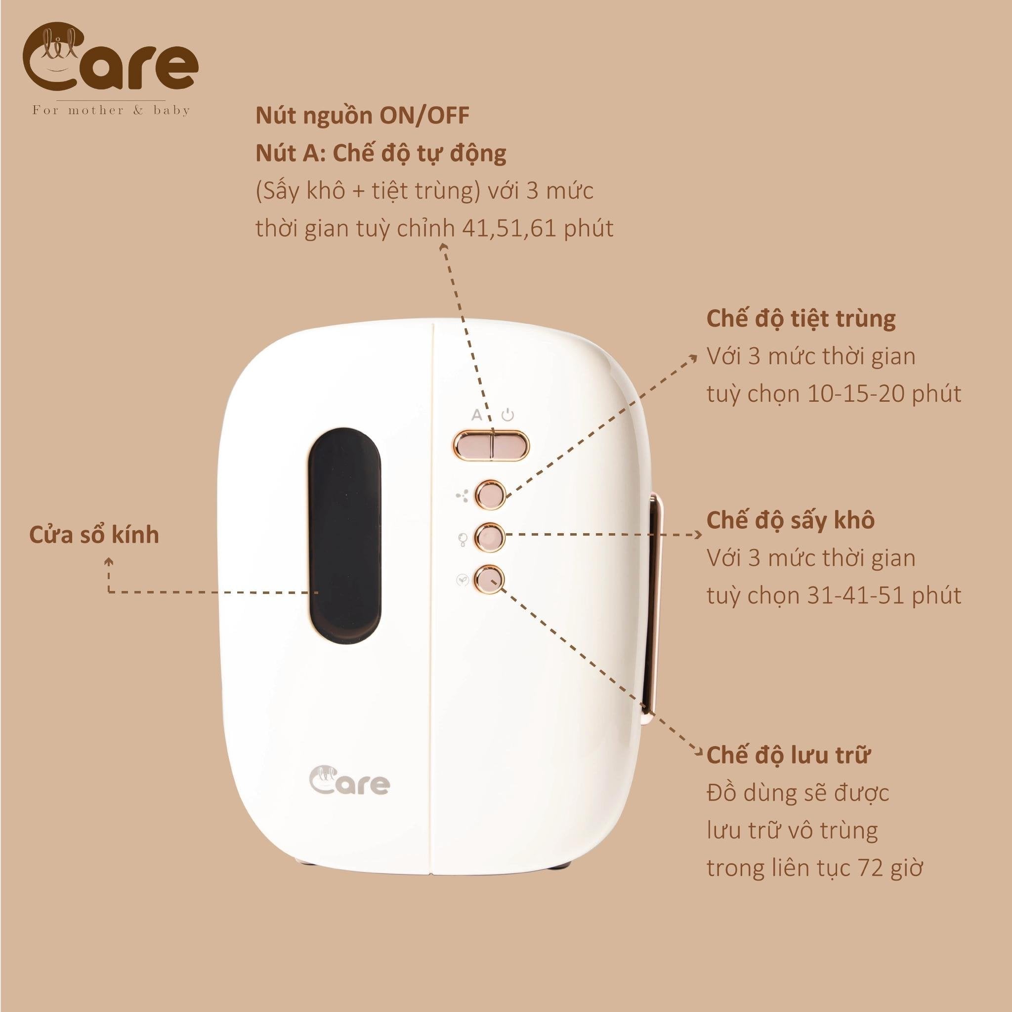 Máy Tiệt Trùng UV LIL Care & Sấy Khô
