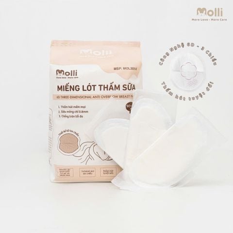 Lót Thấm Sữa Molli MOL3014 100PCS