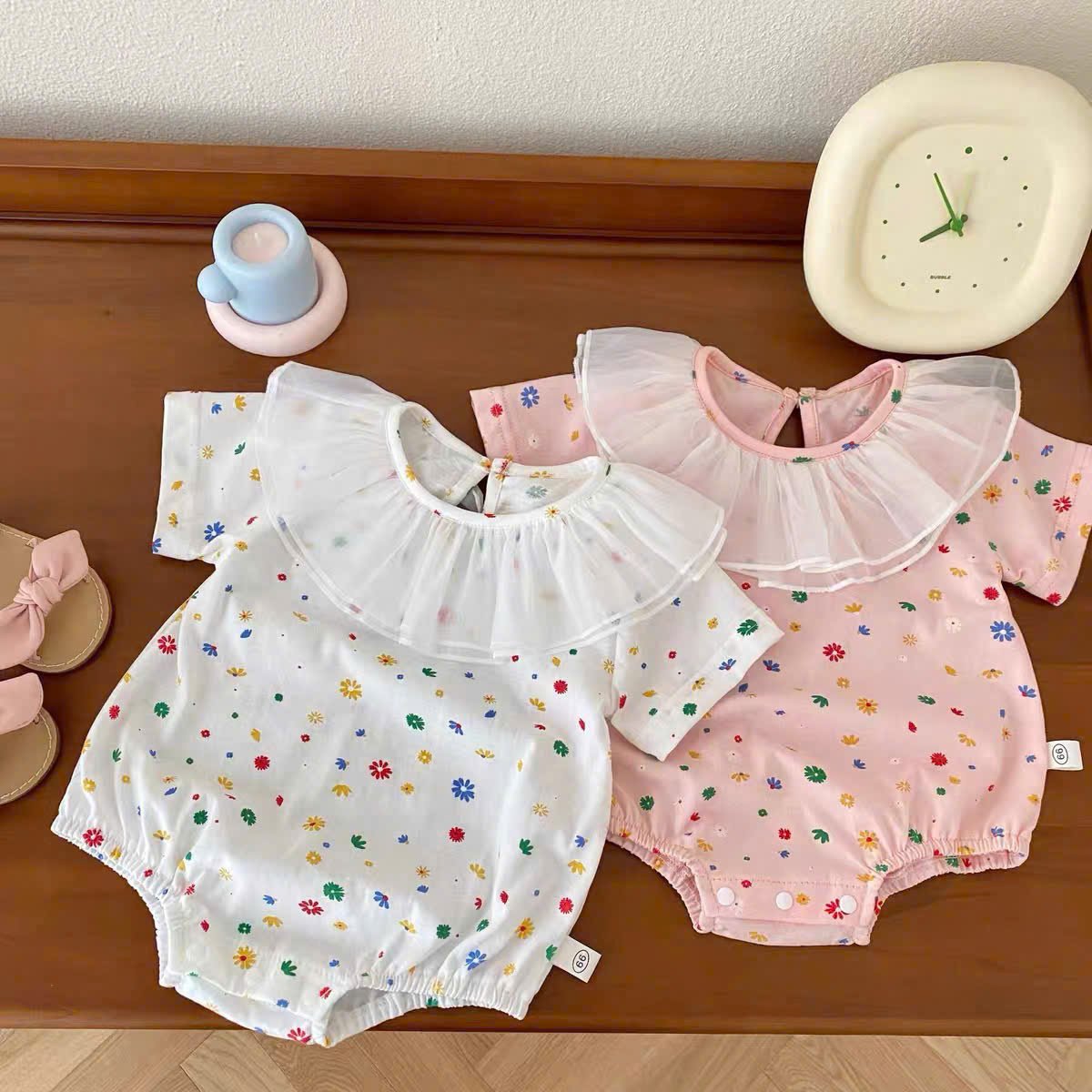 Body Chip Ot Hoa Nhí Cổ Ren