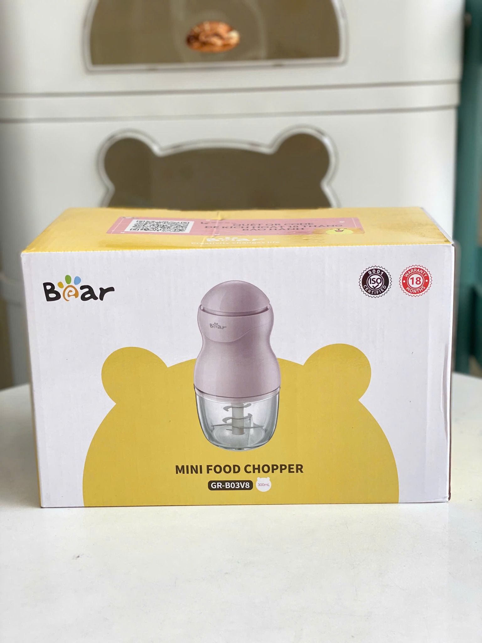 Máy Xay bear B03V08-0.3L: 8 Lưỡi