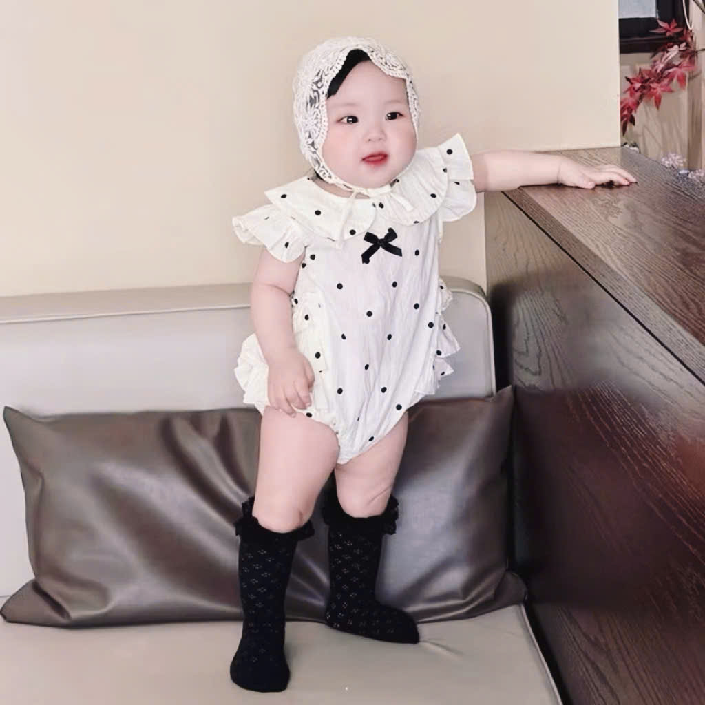 Body Chip OT Chắm Bi Trắng Đen