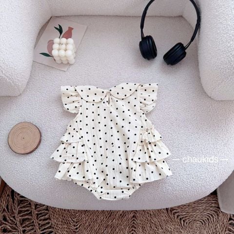 Body Chip OT Chắm Bi Trắng Đen