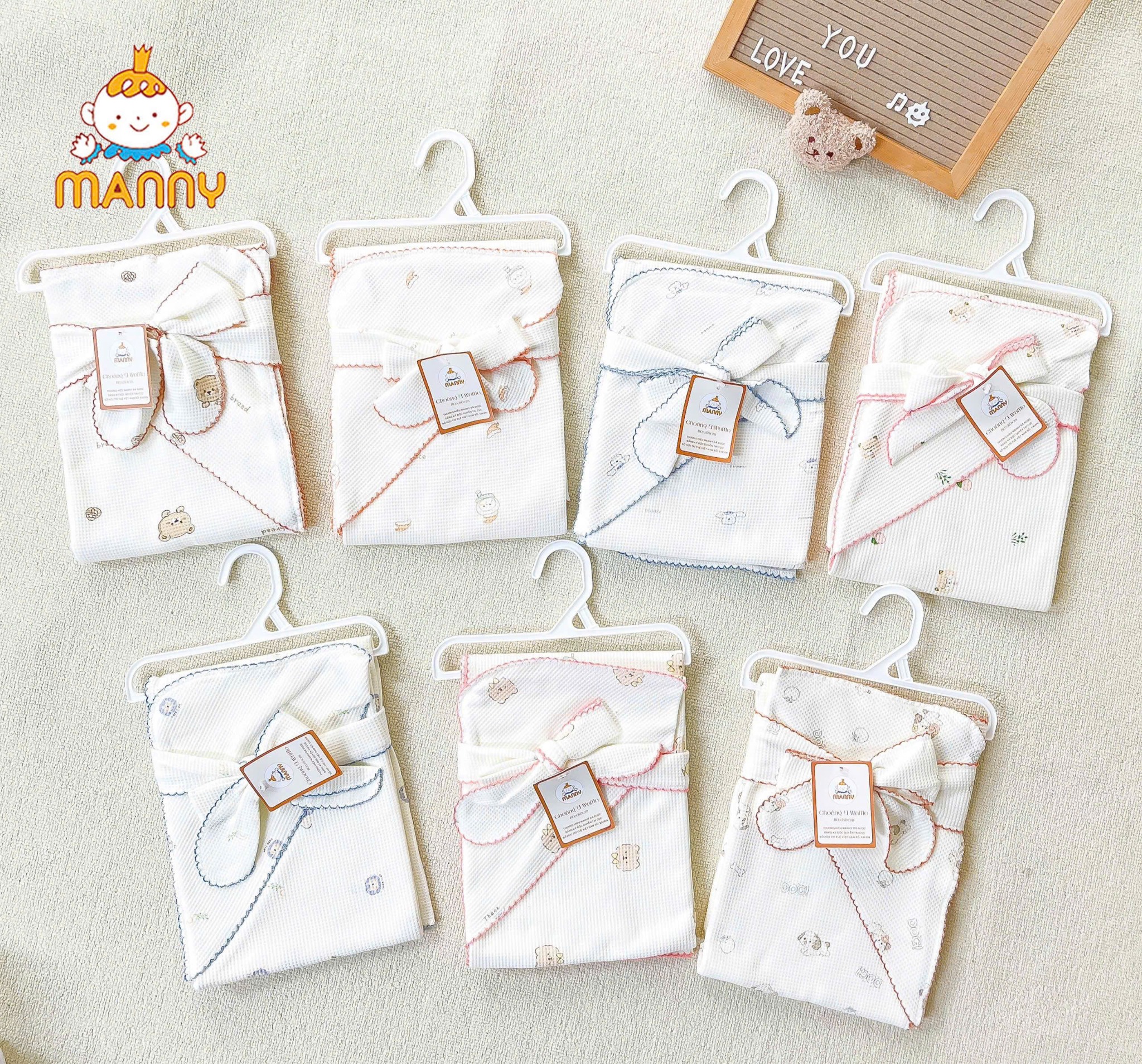 Khăn Choàng Ủ Manny Waffle