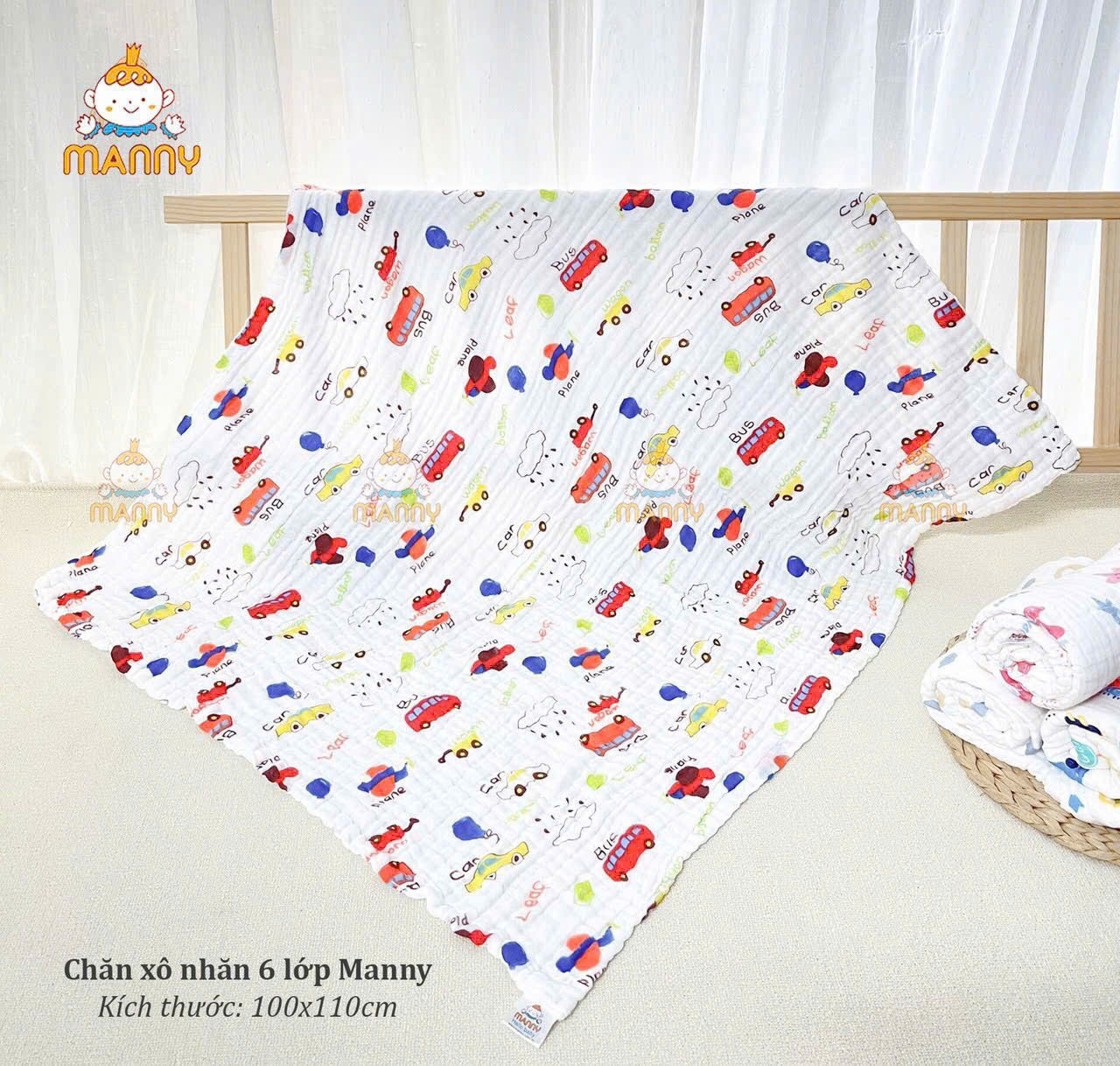 Khăn Tắm - Quấn Manny Xô Họa Tiết