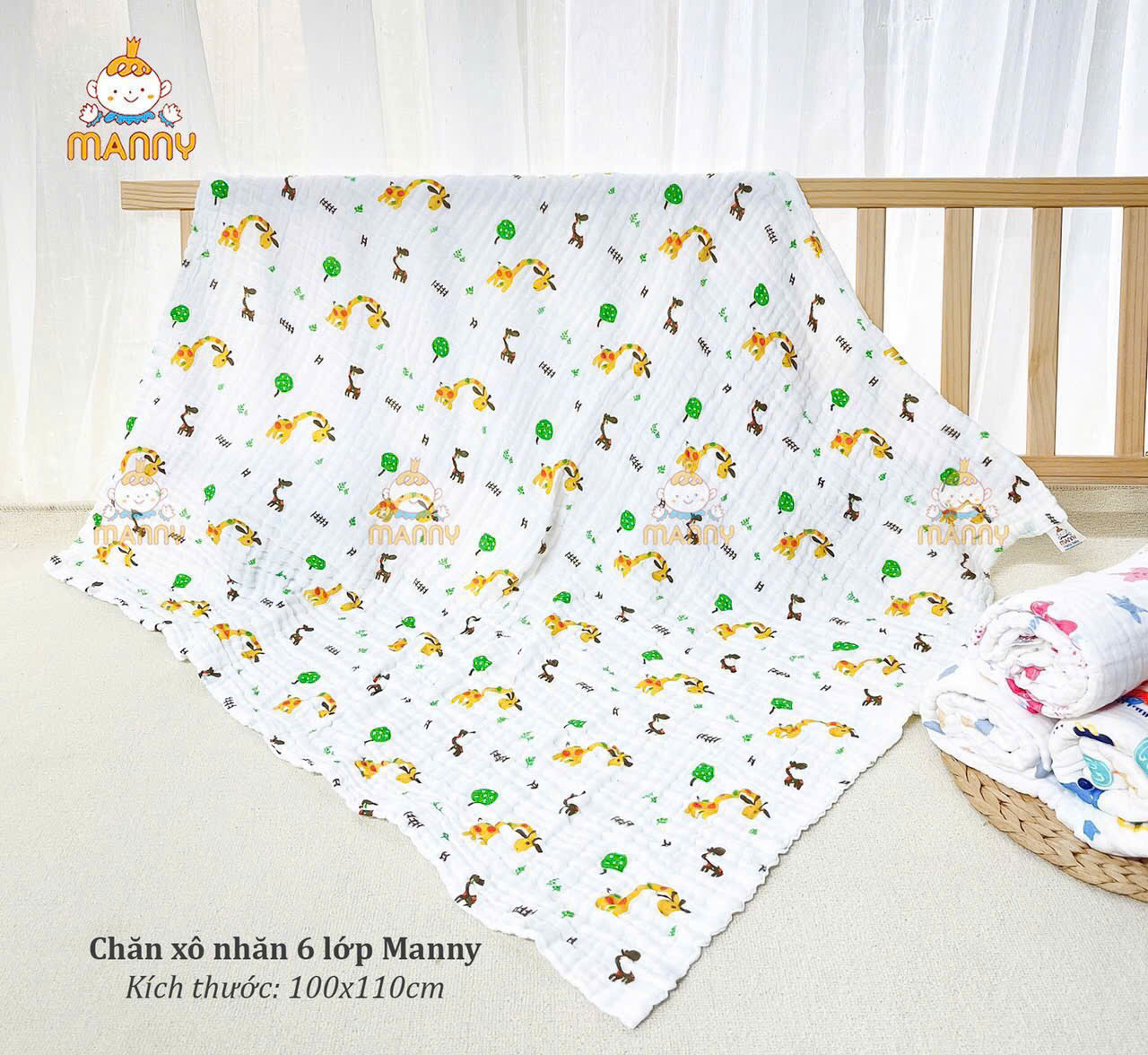Khăn Tắm - Quấn Manny Xô Họa Tiết