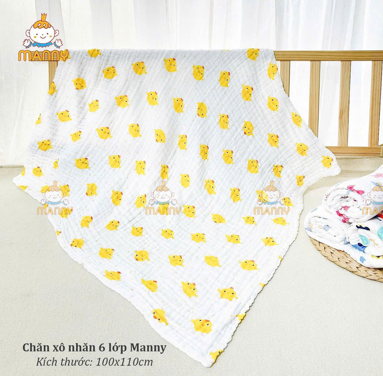 Khăn Tắm - Quấn Manny Xô Họa Tiết