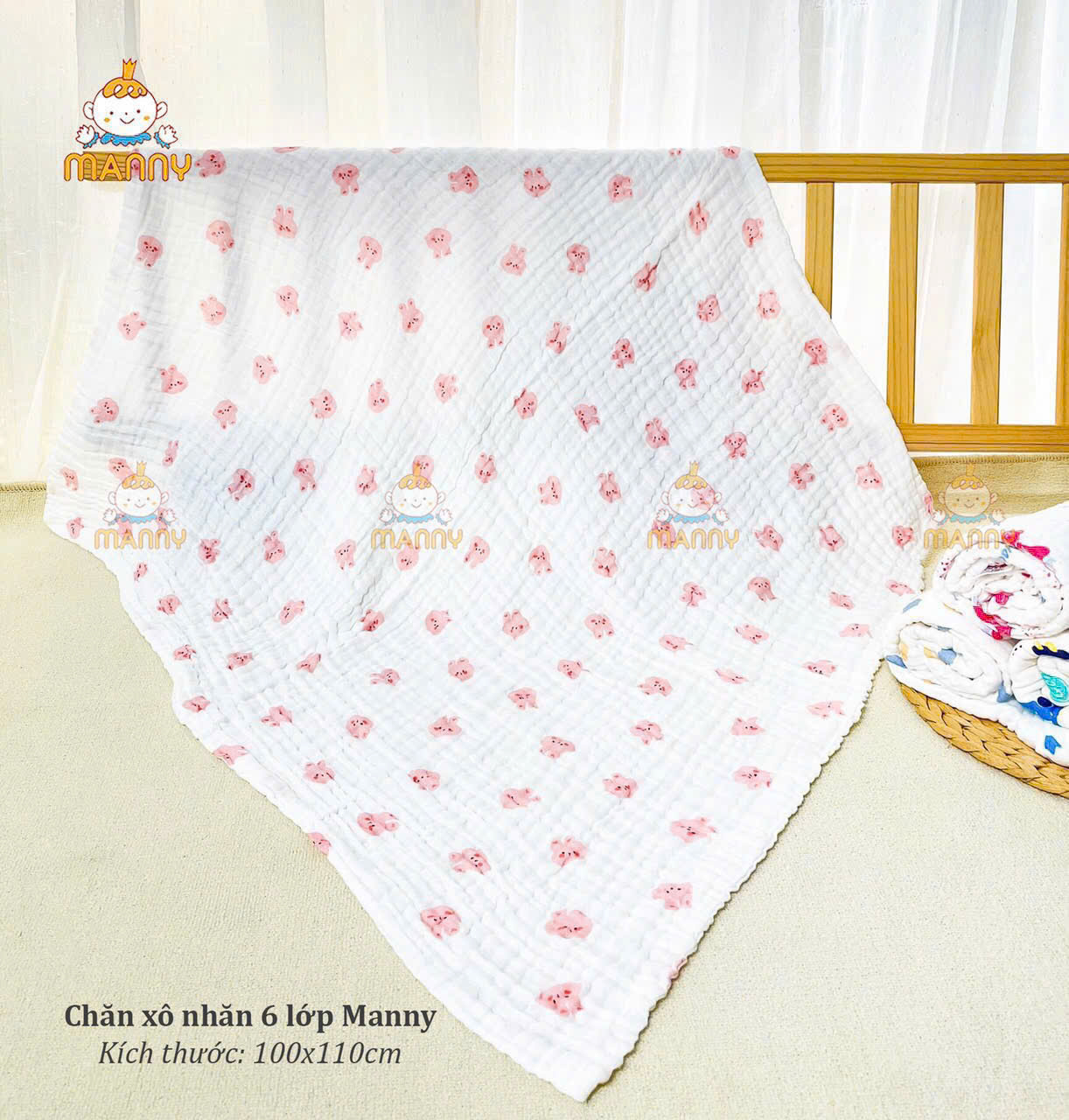 Khăn Tắm - Quấn Manny Xô Họa Tiết