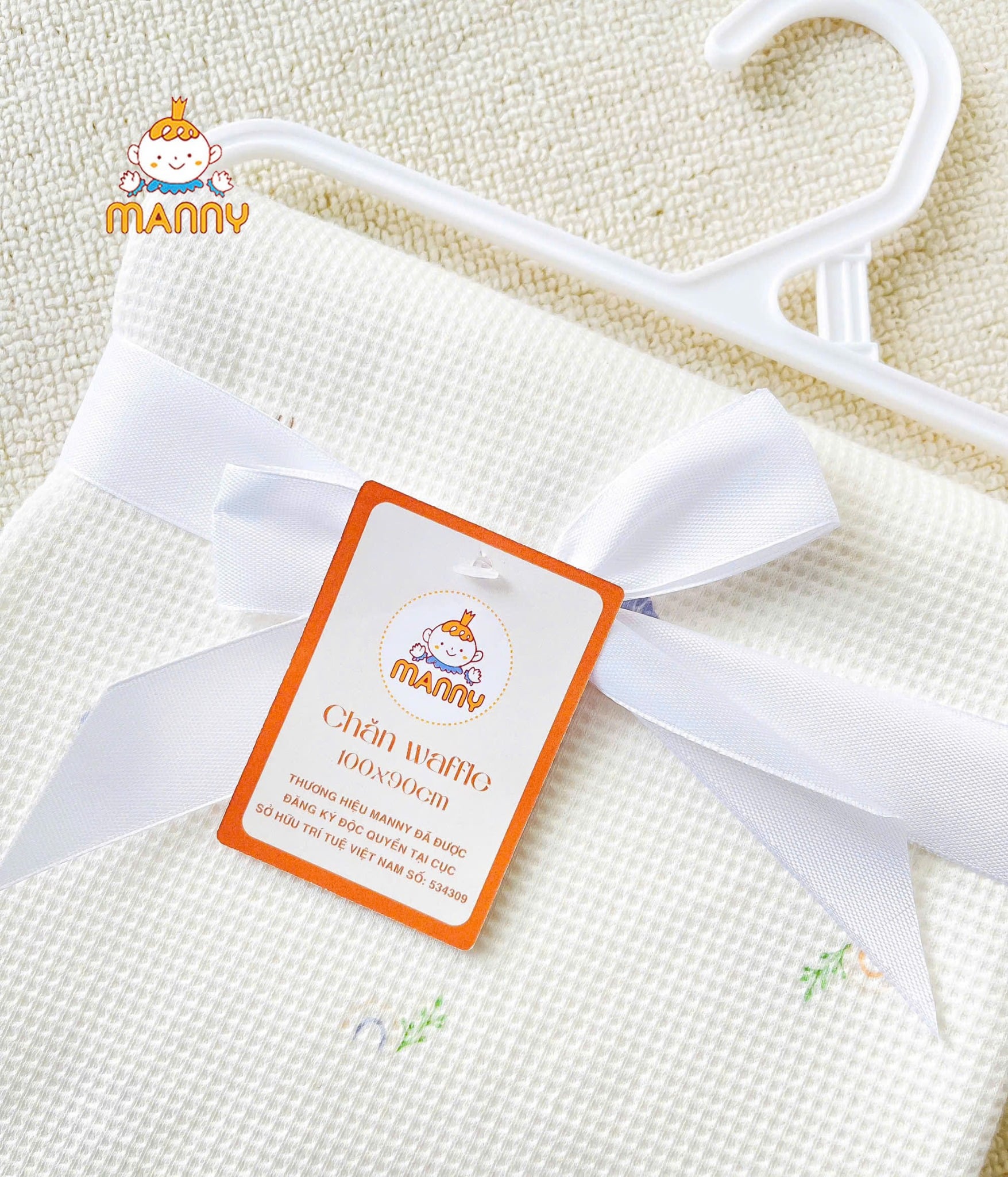 Chăn Manny Waffle LướI