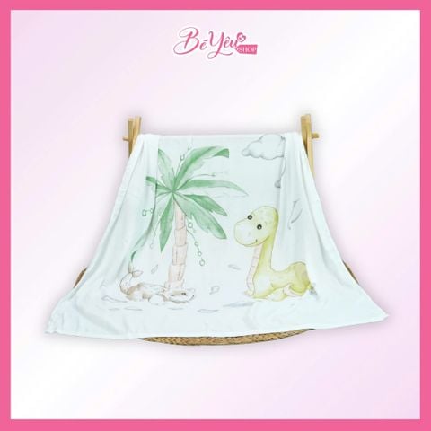 Khăn Tắm - Quấn Manny Tre Lụa In Hình