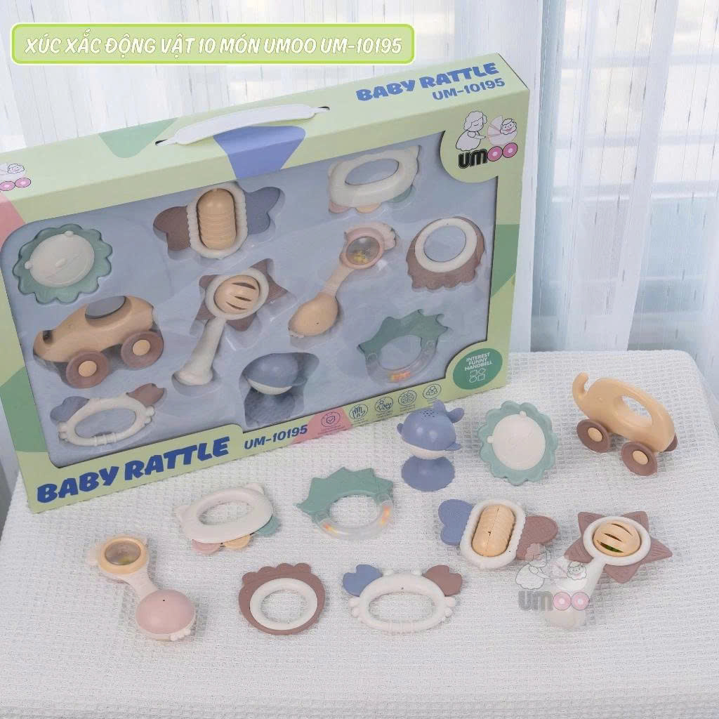 Xúc Xắc Umoo Động Vật 10 Món Um-10195