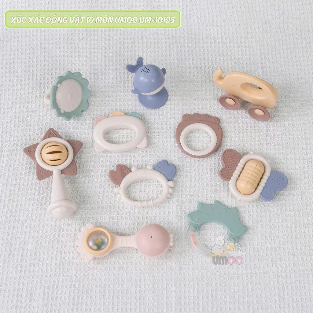 Xúc Xắc Umoo Động Vật 10 Món Um-10195