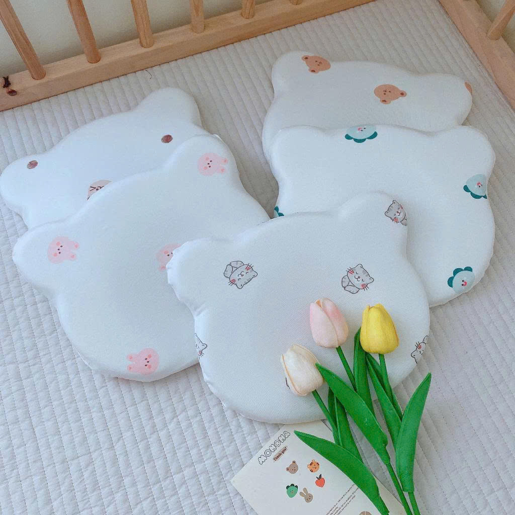 Gối Nằm Monona Cao Su Lõm Gấu MN047