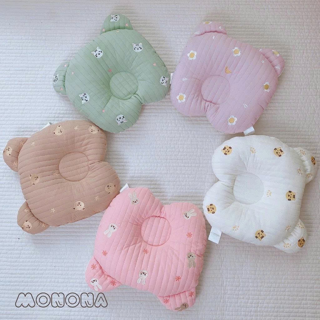 Gối Nằm Monona Tai Gấu Lõm MN039