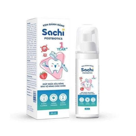 Bọt Đánh Răng Sachi Postbiotics