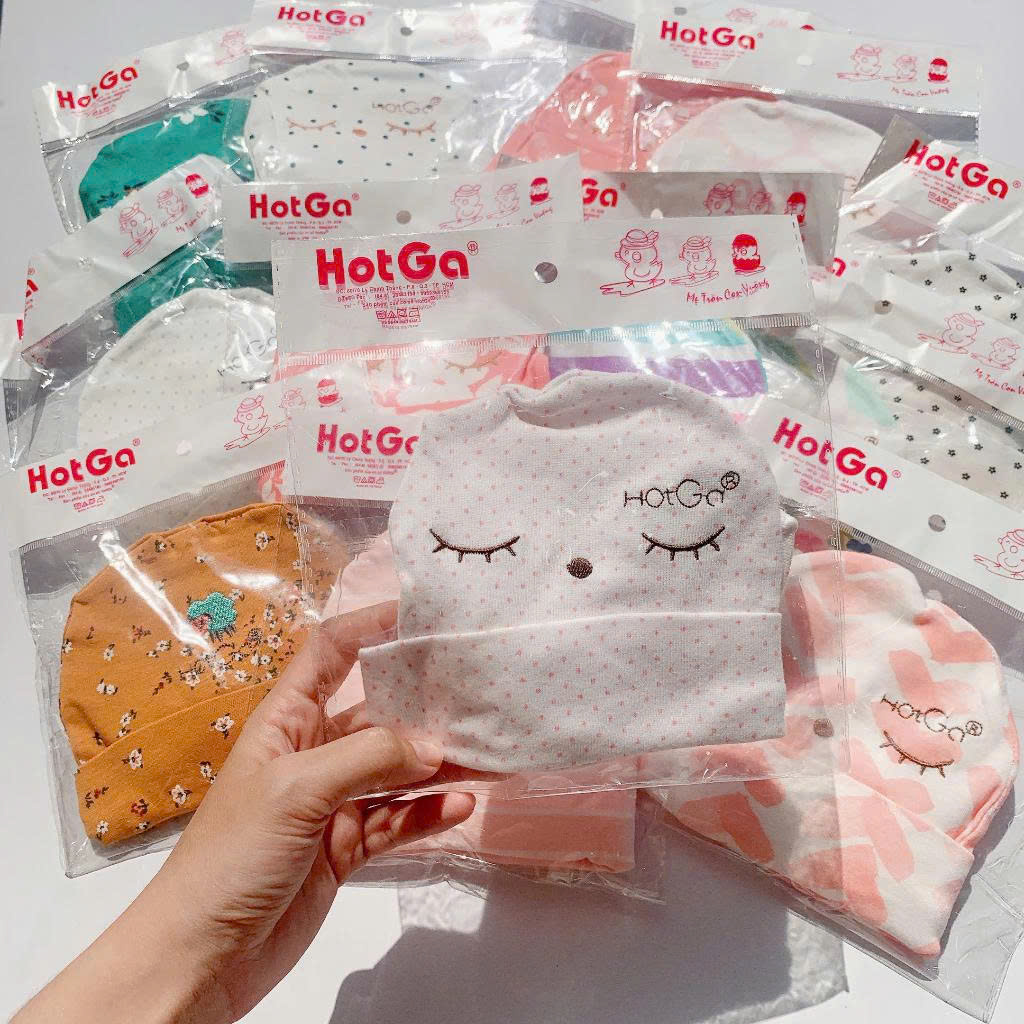Set Nón - Bao Tay Chân Hotga Cotton